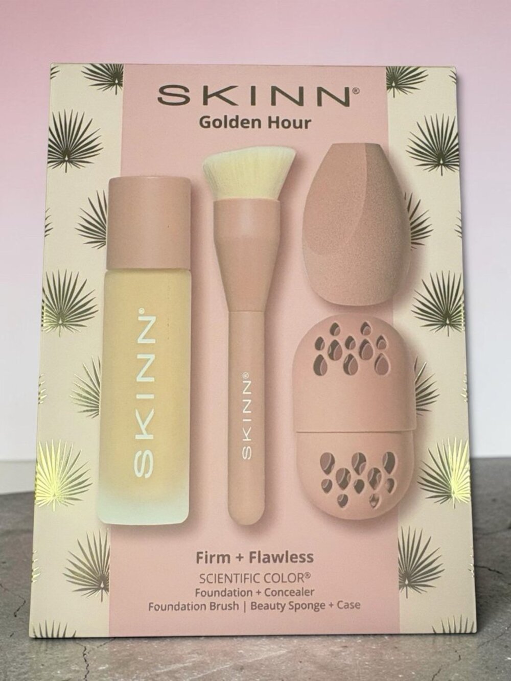 Lot of 6 SKINN Golden Hour 4W Peachy Medium Foundation Concealer Sets NIB